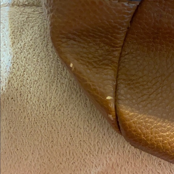 Franco Sarto Large Tan Leather Hobo Bag - Picture 12 of 13